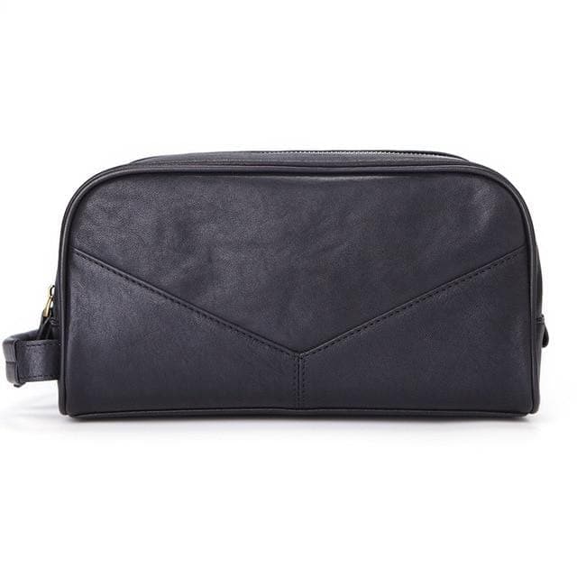 Trousse de toilette cuir homme grand format