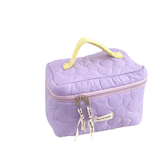 Trousse de toilette grand format matelassée - Image 3