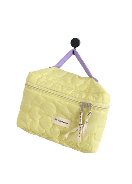 Trousse de toilette grand format matelassée - Image 4