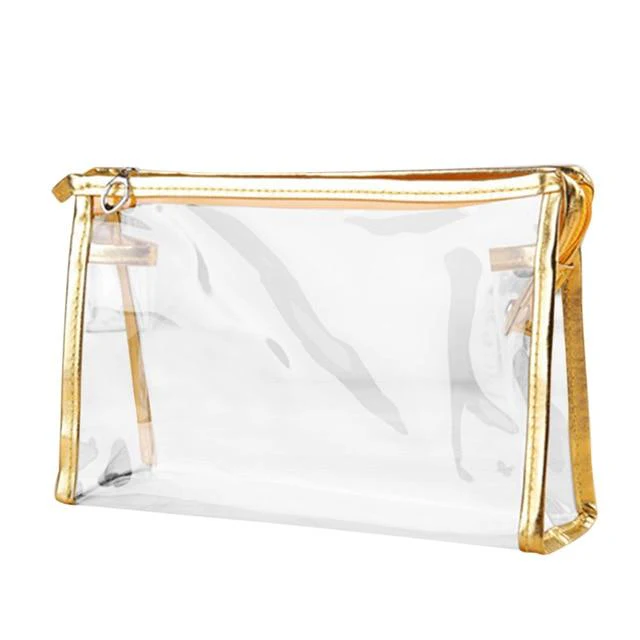 Trousse de toilette transparente petit format - Image 2