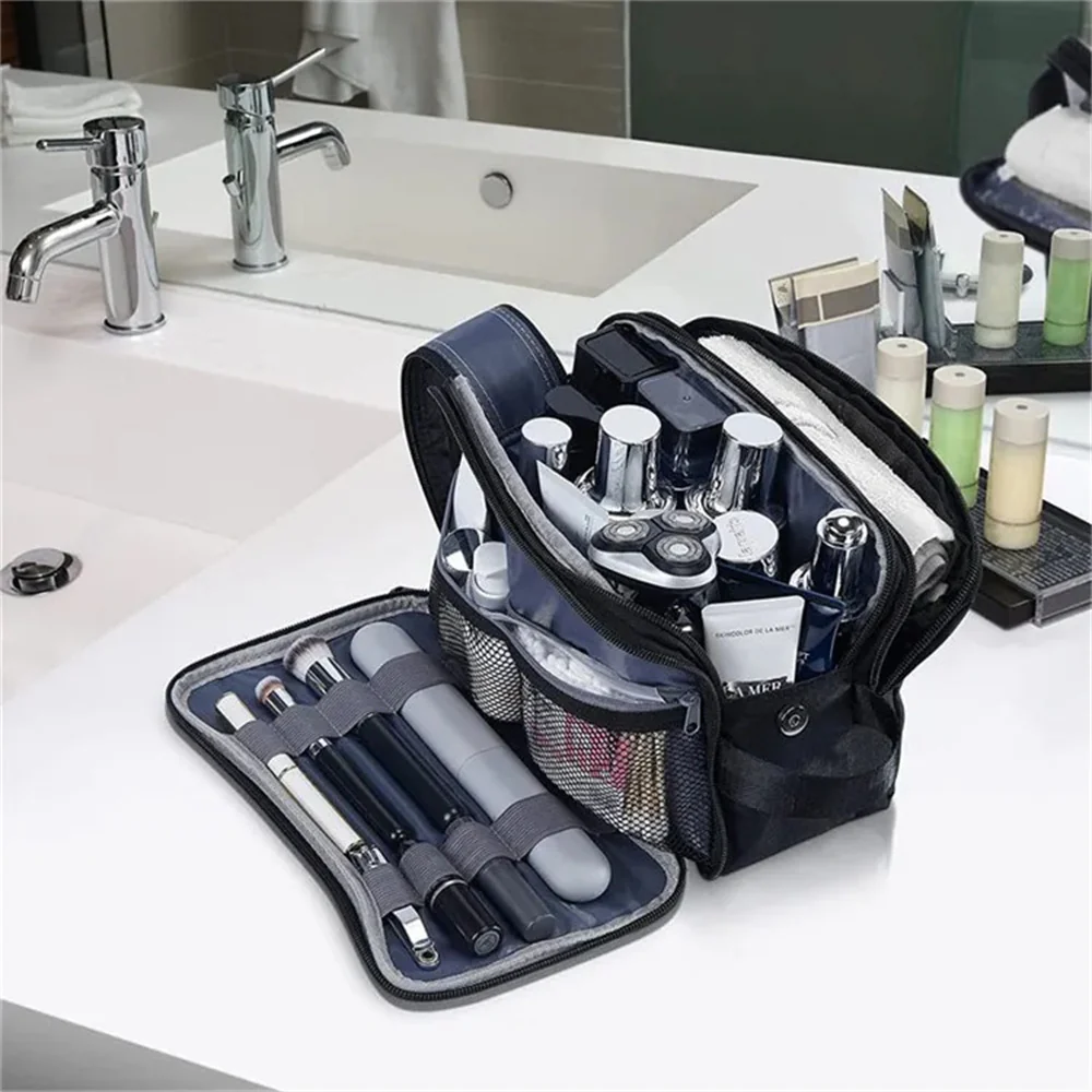 Trousse de toilette homme bleu marine - Image 2