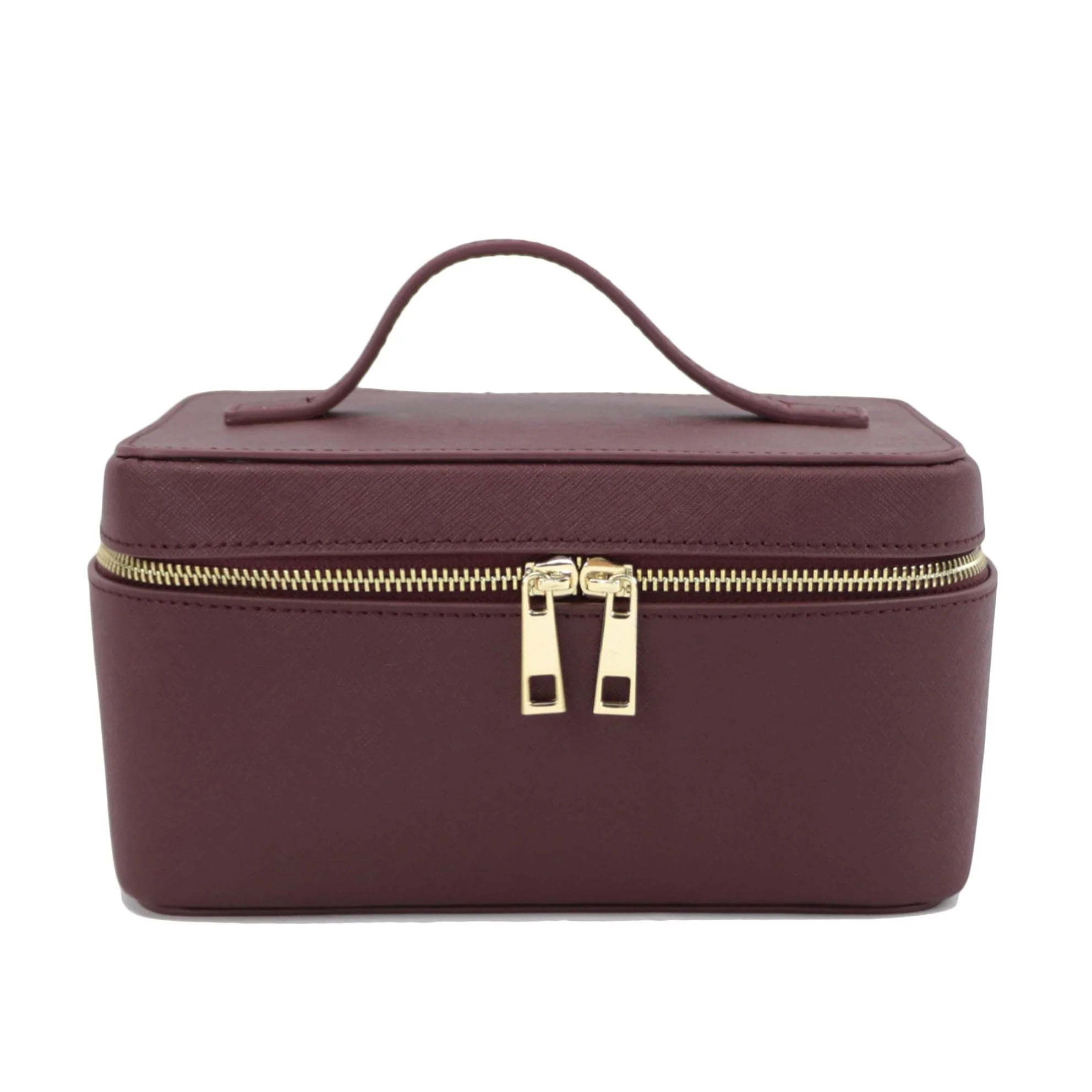 Trousse de toilette bordeaux
