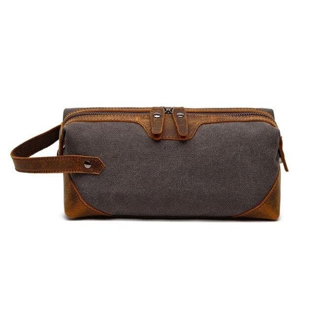 Trousse de toilette cuir classique - Image 5