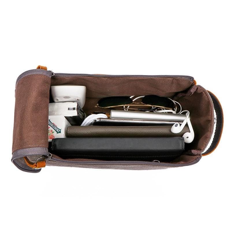 Trousse de toilette cuir bandeau - Image 4