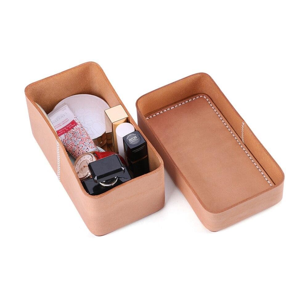 Trousse de toilette cuir boite - Image 2