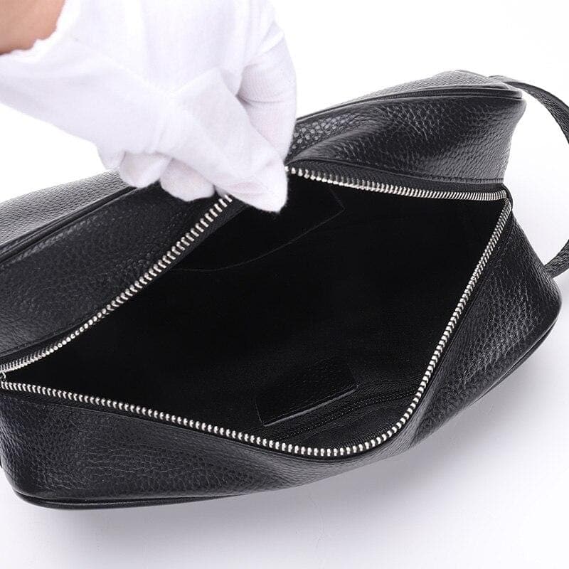 Trousse de toilette cuir business - Image 5