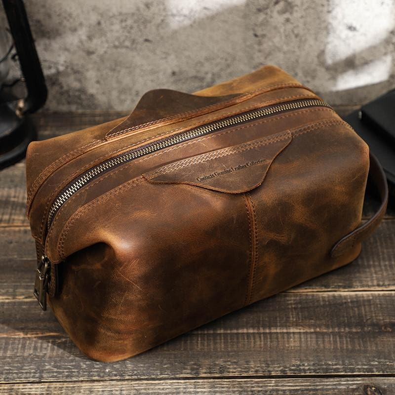 Trousse de toilette cuir design - Image 3
