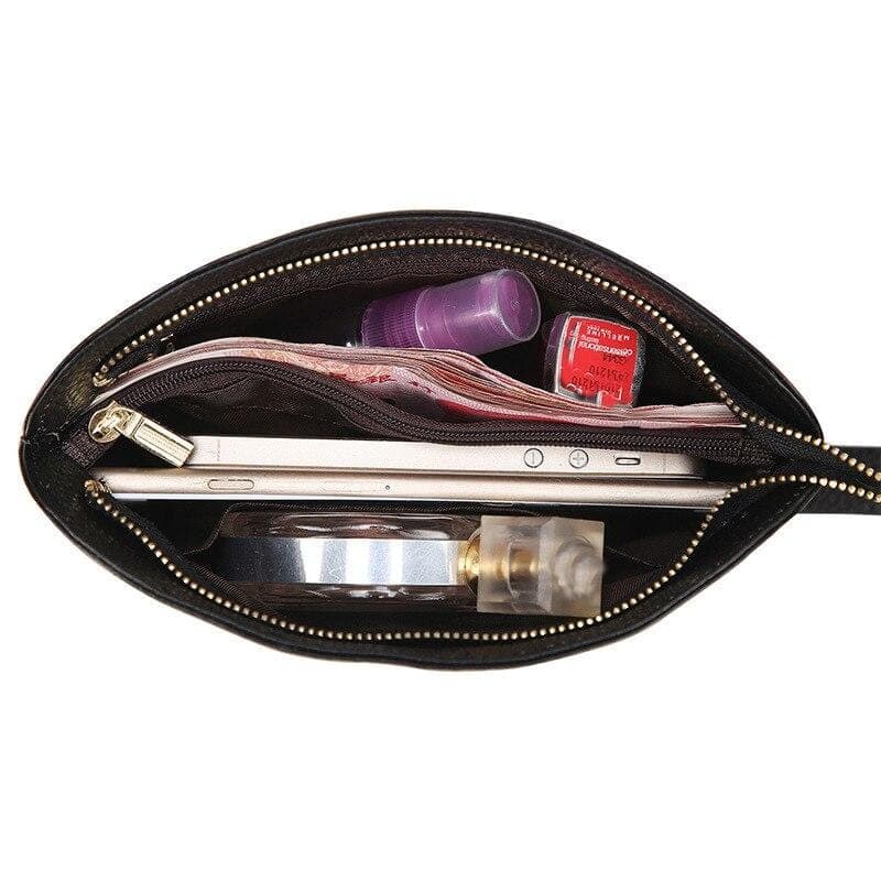 Trousse de toilette cuir femme chic - Image 3