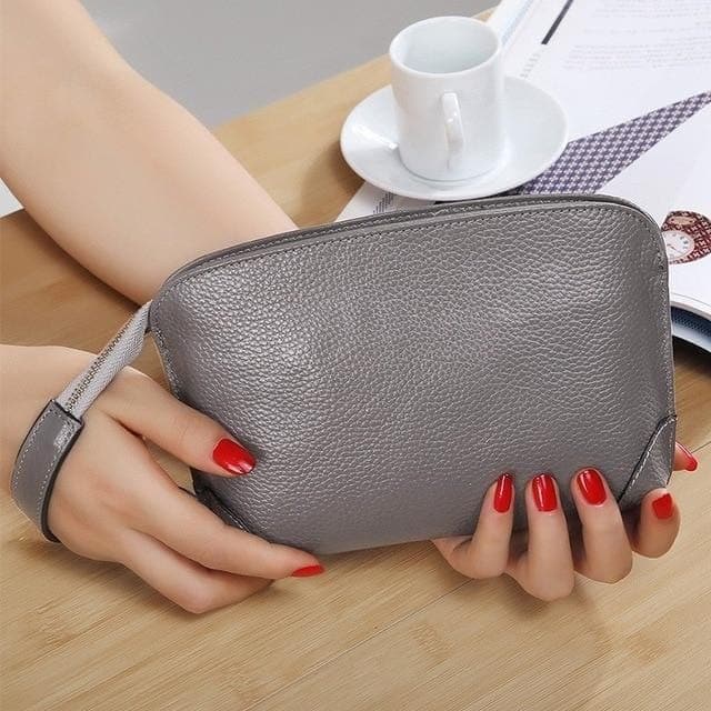Trousse de toilette cuir femme chic - Image 5