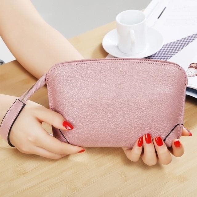 Trousse de toilette cuir femme chic - Image 7