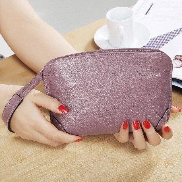 Trousse de toilette cuir femme chic - Image 8