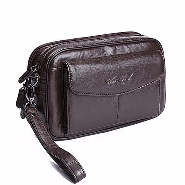 Trousse de toilette cuir grosse poche - Image 2