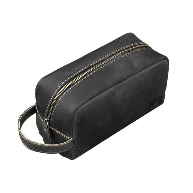 Trousse de toilette cuir lisse - Image 3