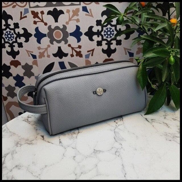 Trousse de toilette cuir longue - Image 4
