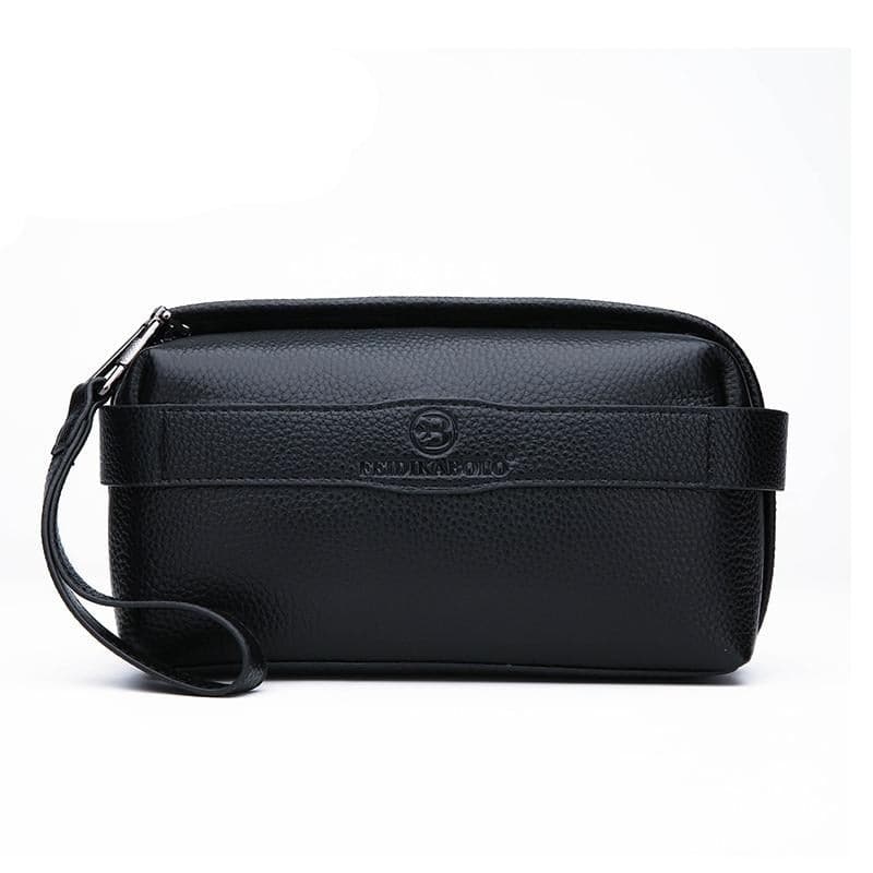 Trousse de toilette cuir moderne