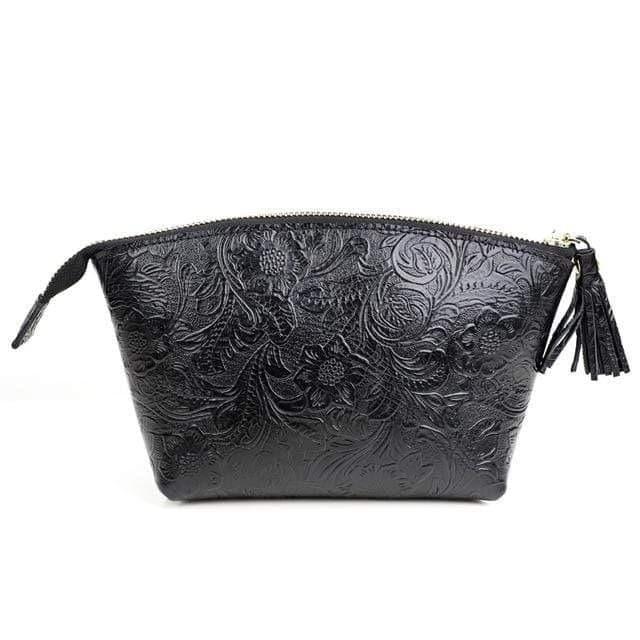 Trousse de toilette cuir motifs - Image 2