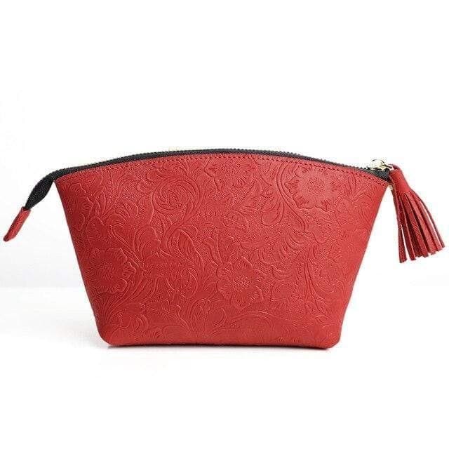 Trousse de toilette cuir motifs - Image 3