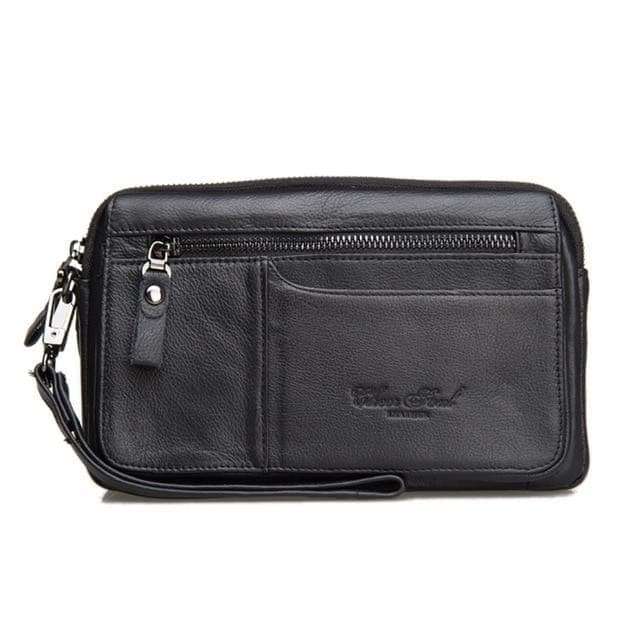 Trousse de toilette cuir sobre - Image 2