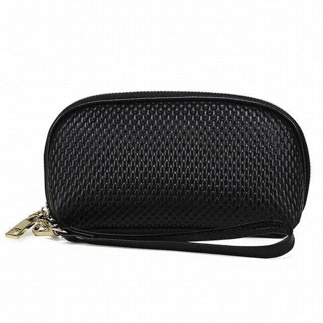 Trousse de toilette cuir strassé