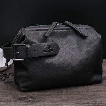 Trousse de toilette cuir style - Image 3