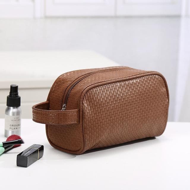 Trousse de toilette cuir synthétique - Image 3