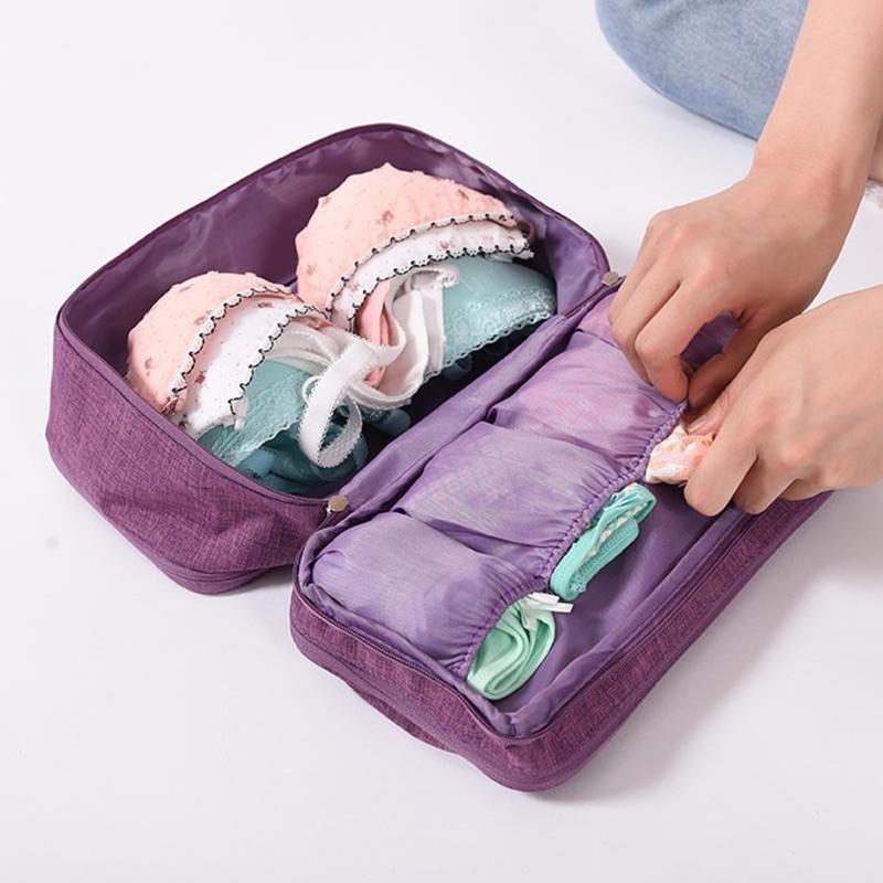 Trousse de toilette femme 2 compartiments - Image 2