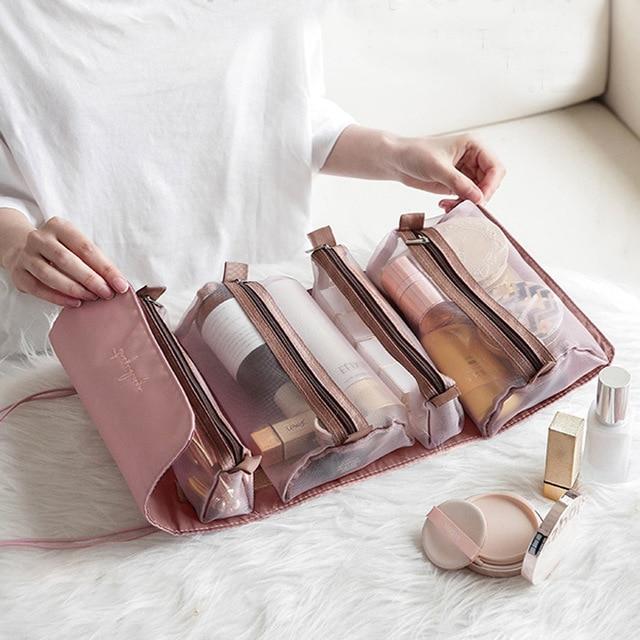 Trousse de toilette femme pliable - Image 3
