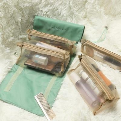 Trousse de toilette femme pliable - Image 5