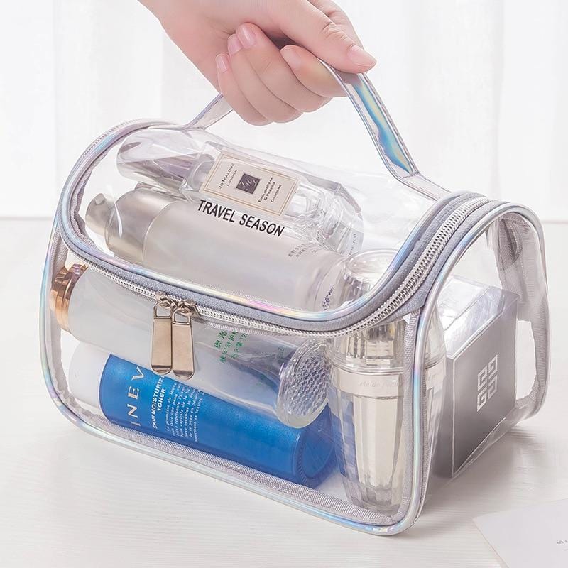 Trousse de toilette femme transparente - Image 3