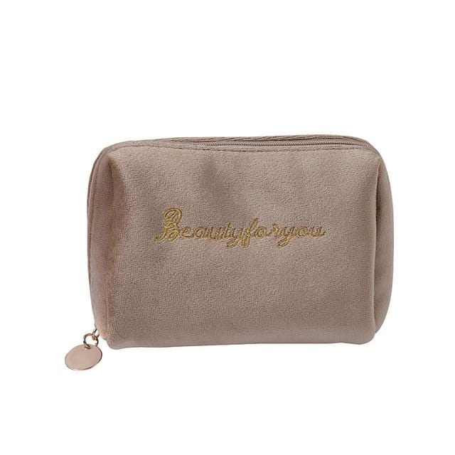Trousse de toilette femme velours - Image 6