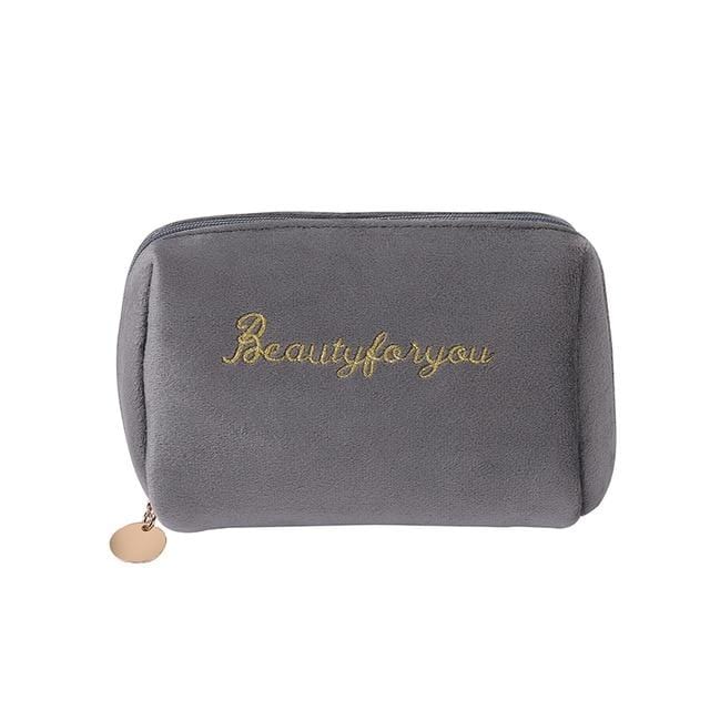 Trousse de toilette femme velours - Image 7