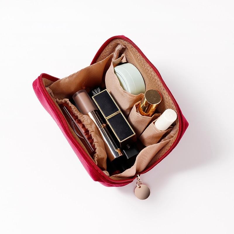 Trousse de toilette femme velours - Image 8