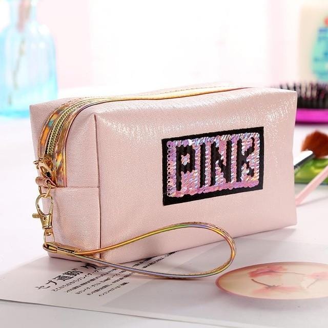 Trousse de toilette fille rose - Image 3