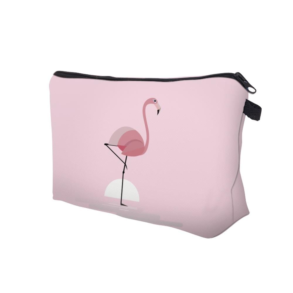 Trousse de toilette flamant rose - Image 2