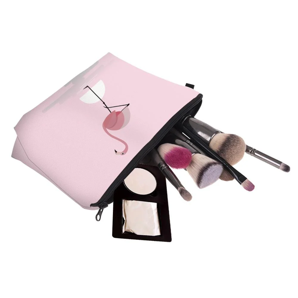 Trousse de toilette flamant rose - Image 4