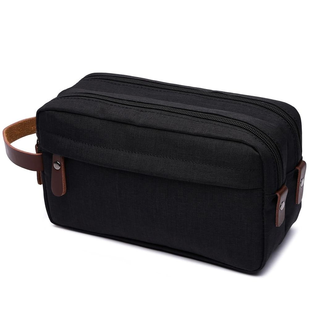 Trousse de toilette homme 2 compartiments – Grande capacité voyage