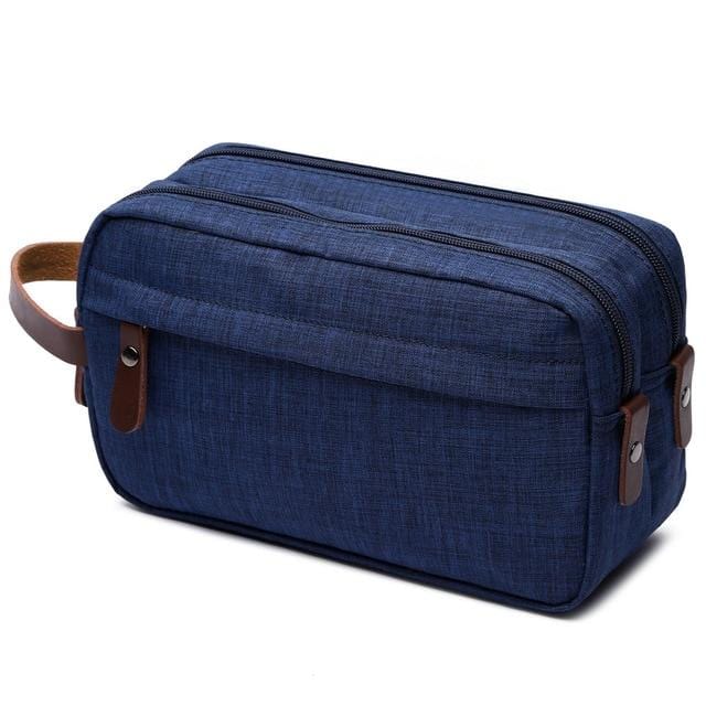 Trousse de toilette homme 2 compartiments – Grande capacité voyage - Image 4