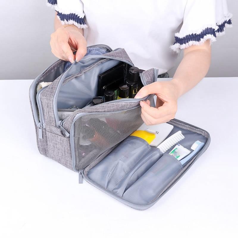 Trousse de toilette homme double zip - Image 2