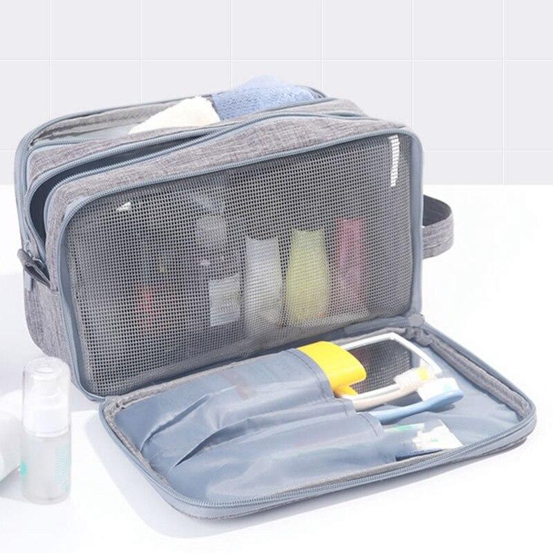 Trousse de toilette homme double zip - Image 3