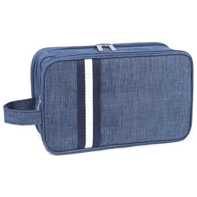 Trousse de toilette homme double zip - Image 4