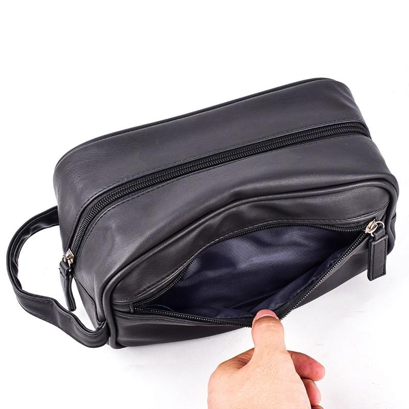 Trousse de toilette homme noir - Image 6