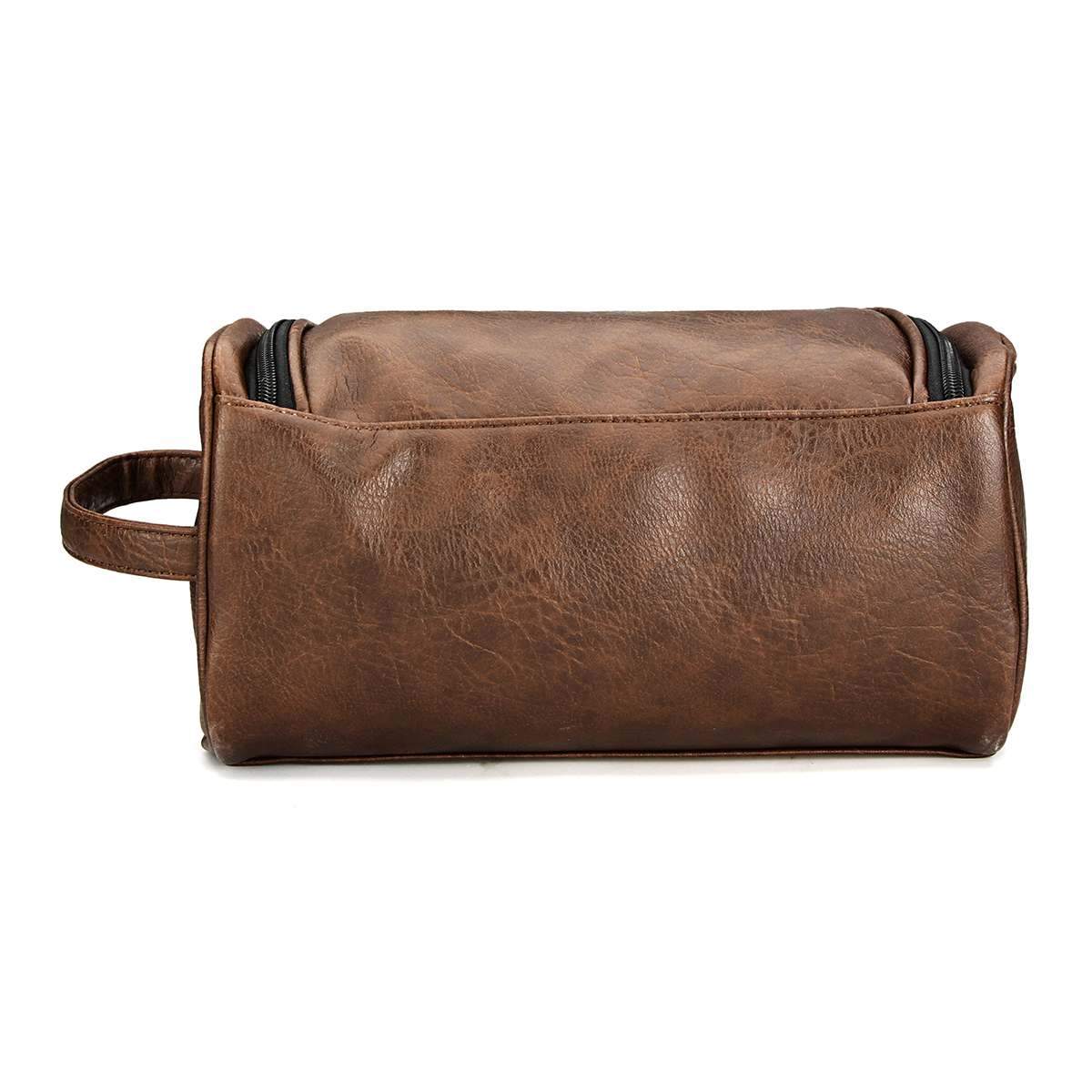 Trousse de toilette homme simili cuir - Image 5