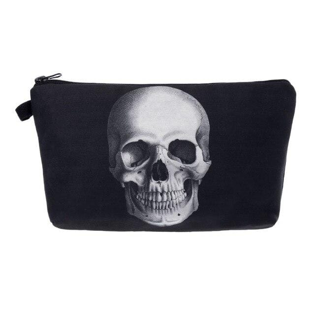 Trousse de toilette homme tête de mort