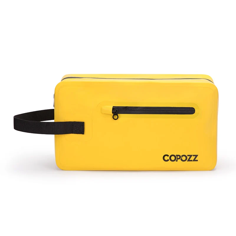 Trousse de toilette jaune