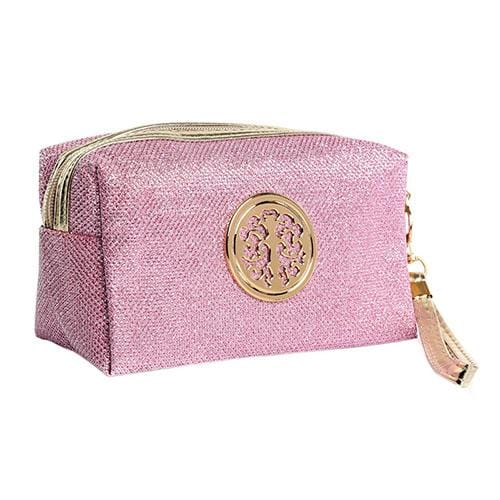Trousse de toilette femme dorée - Image 5