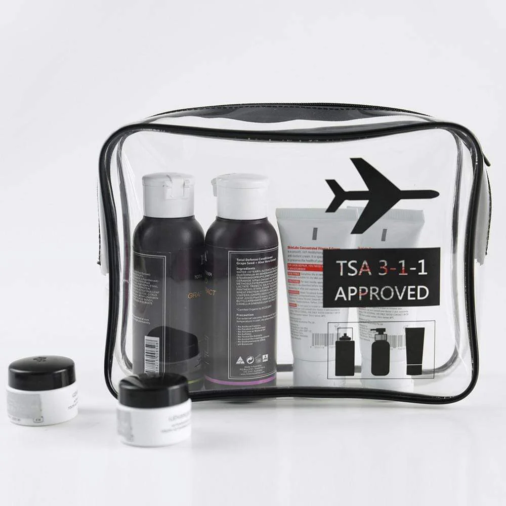 Trousse de toilette transparente approuvé TSA - Image 3