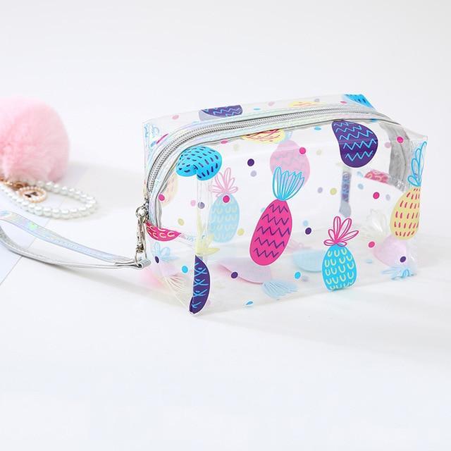 Trousse de toilette transparente ananas - Image 3