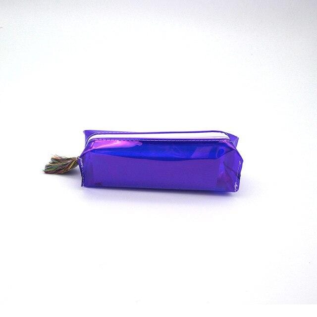 Trousse de toilette transparente arc-en-ciel - Image 3