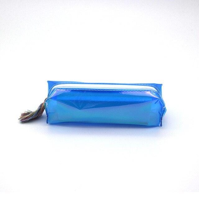 Trousse de toilette transparente arc-en-ciel - Image 4