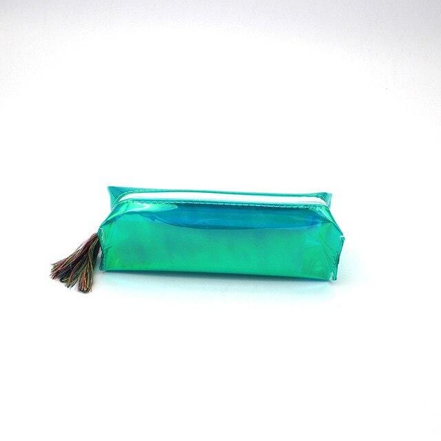 Trousse de toilette transparente arc-en-ciel - Image 5